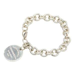 TIFFANY Authentic Silver Charm Bracelet